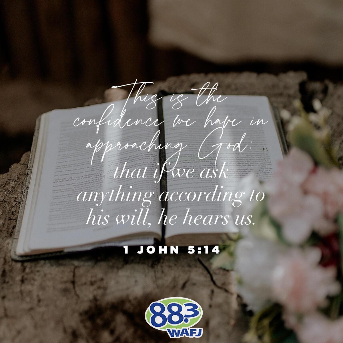 1 John 5:14 - Verse of the Day