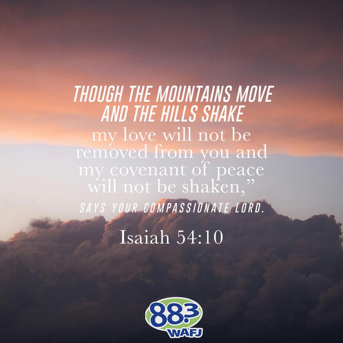 Isaiah 54:10 - Verse of the Day