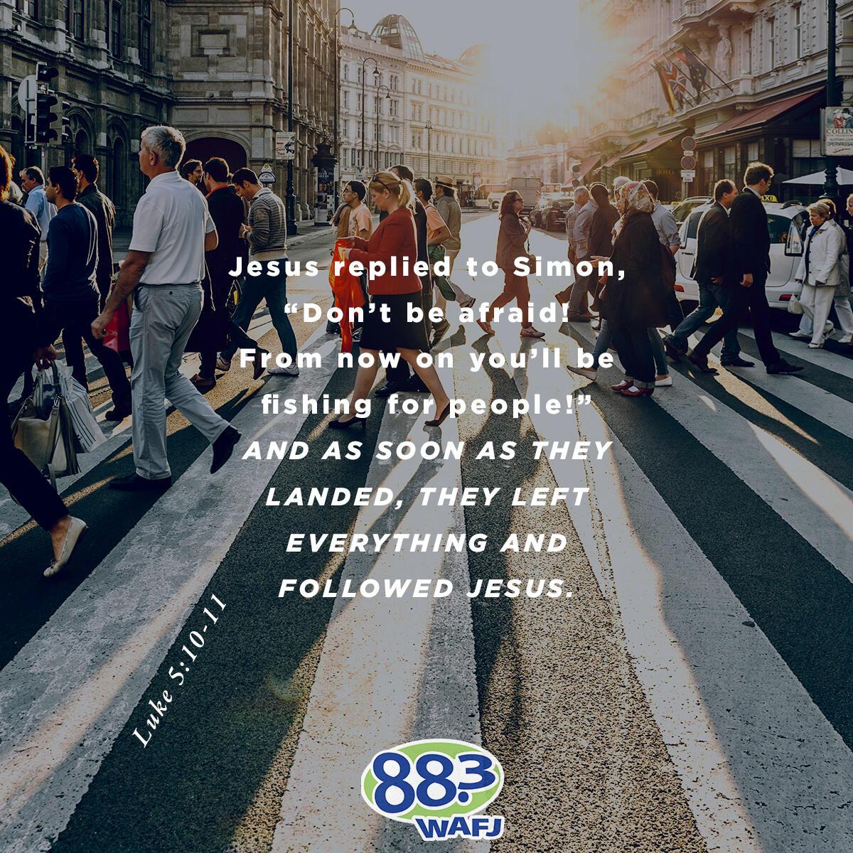 Luke 5:10-11 - Verse of the Day