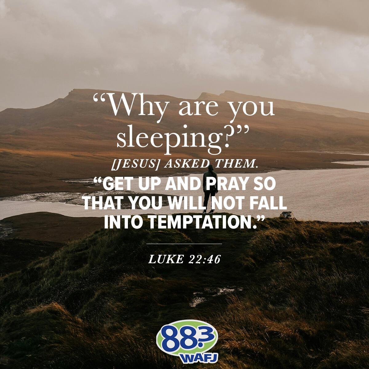 Luke 22:46 - Verse of the Day