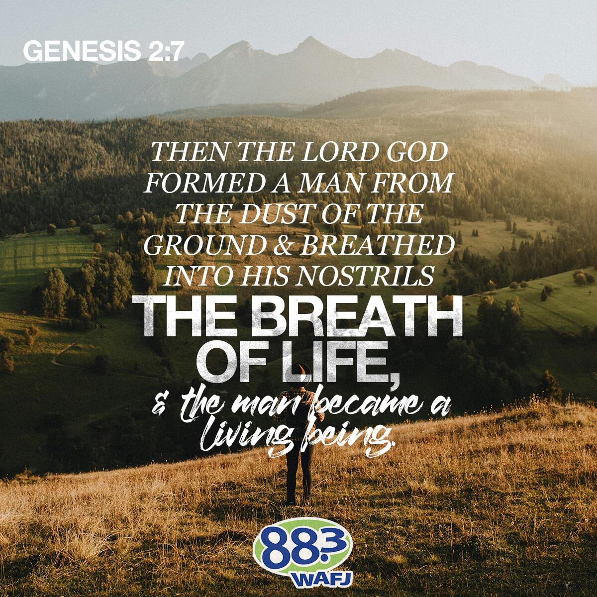 Genesis 2:7 - Verse of the Day