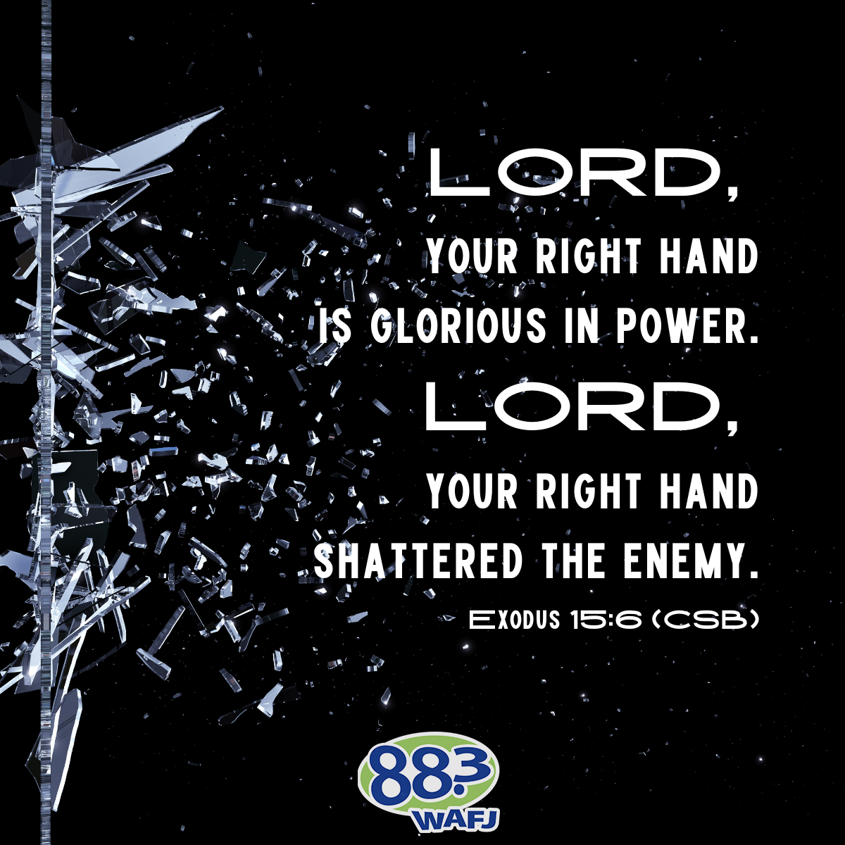 Exodus 15:6 - Verse of the Day