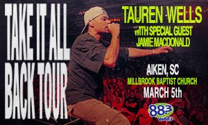 Take It All Back Tour with Tauren Wells